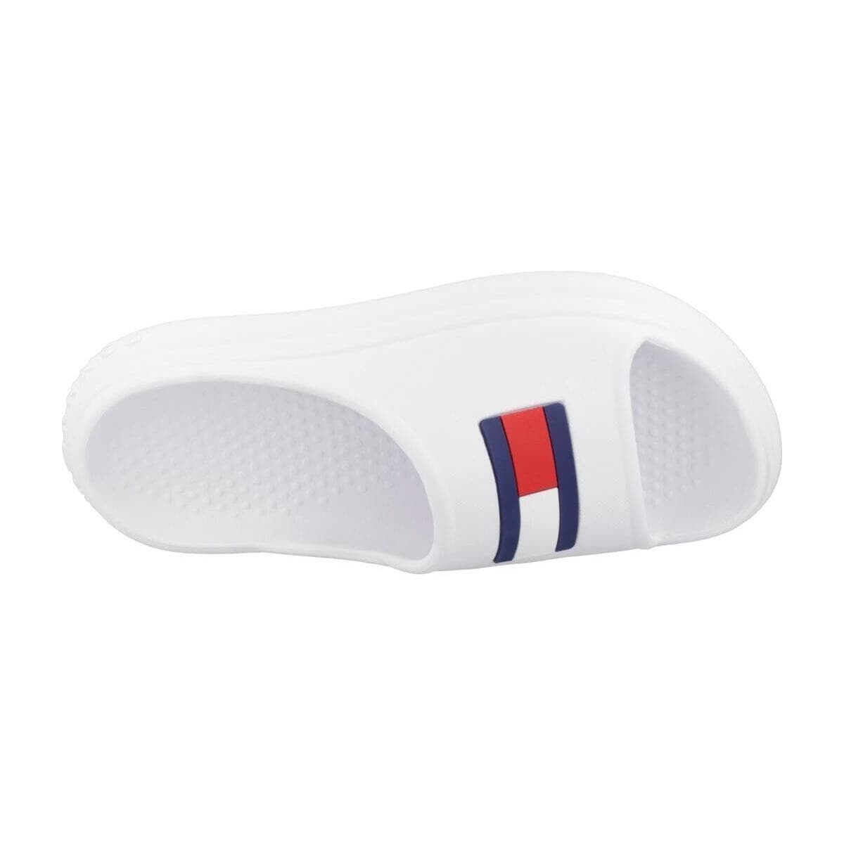 Women's Flip Flops Tommy Hilfiger White