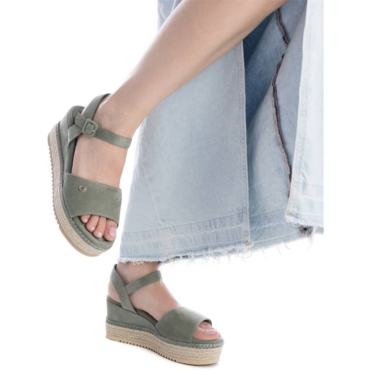 Women's Platforms Refresh Green