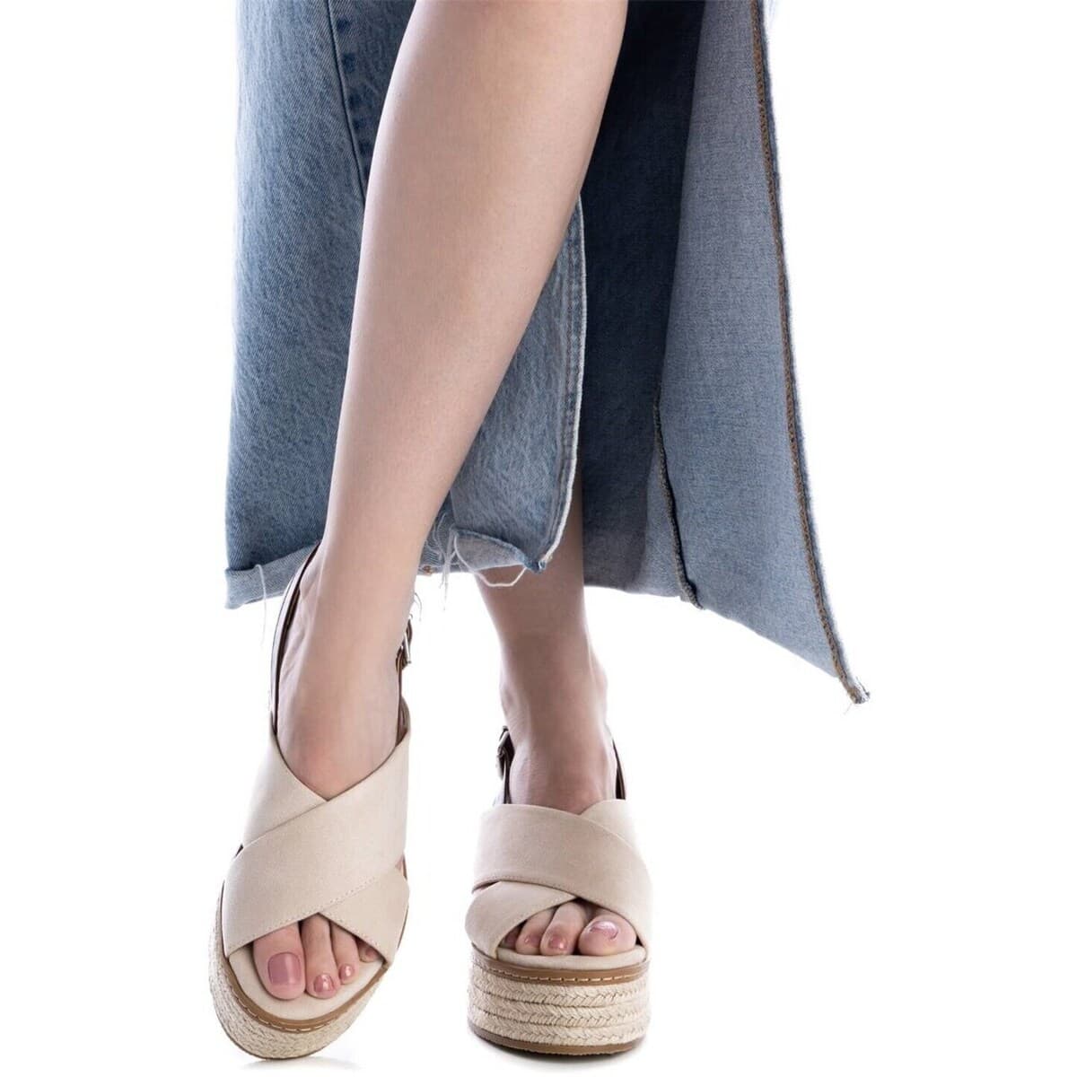 Women's Platforms Refresh Beige