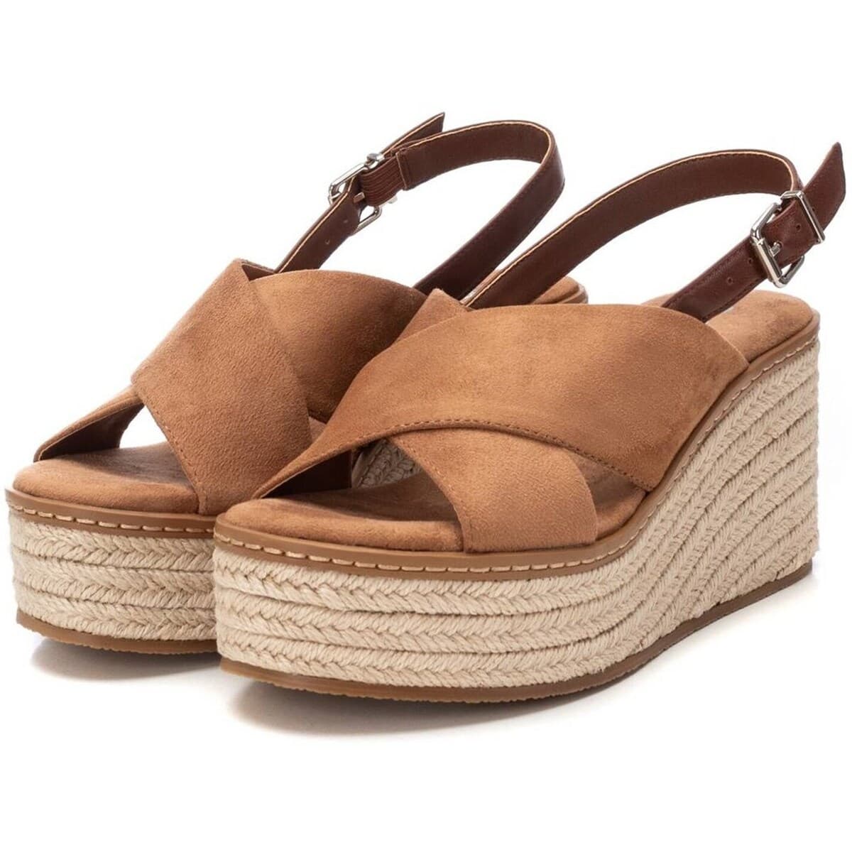 Women's Platforms Refresh Brown