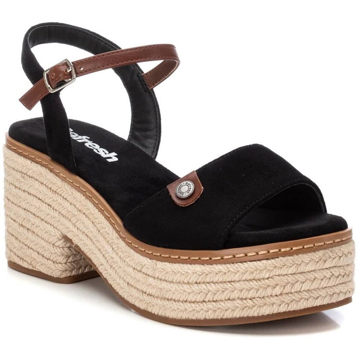 Women's Platforms Refresh Black