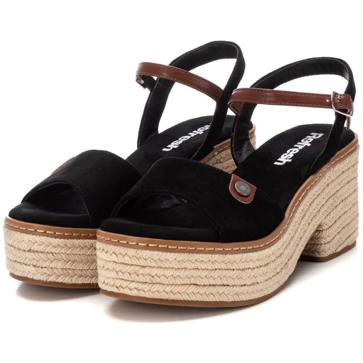 Women's Platforms Refresh Black