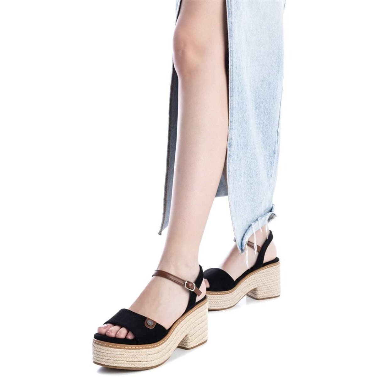 Women's Platforms Refresh Black