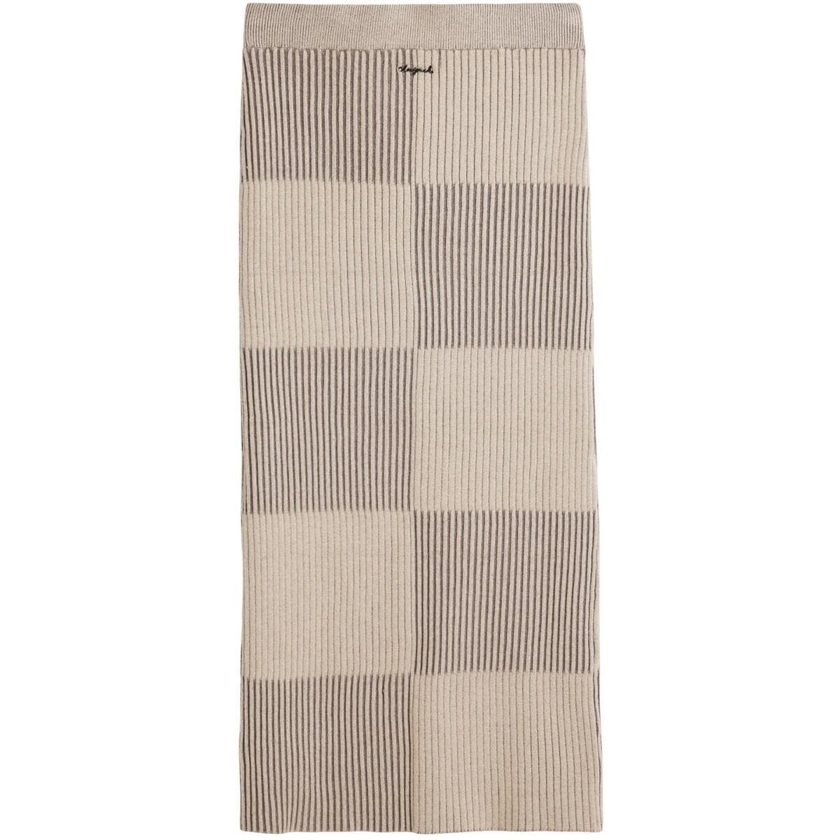 Women's Skirts Desigual Beige