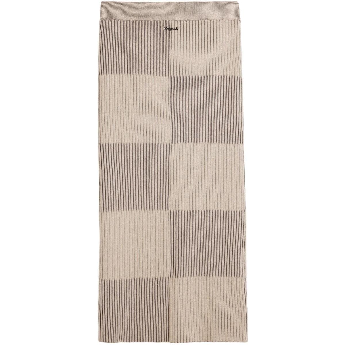 Women's Skirts Desigual Beige