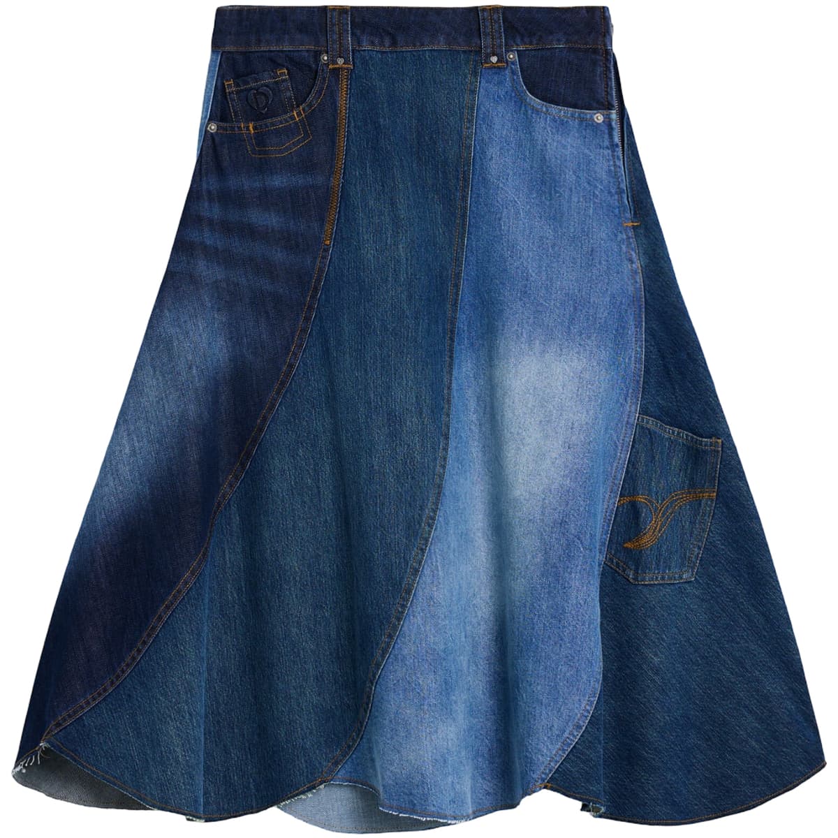 Women's Skirts Desigual Blue
