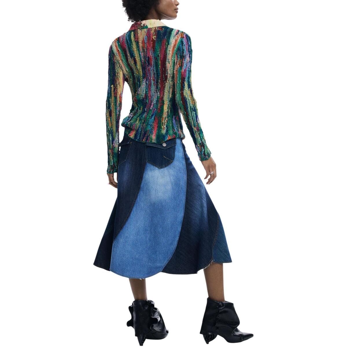 Women's Skirts Desigual Blue