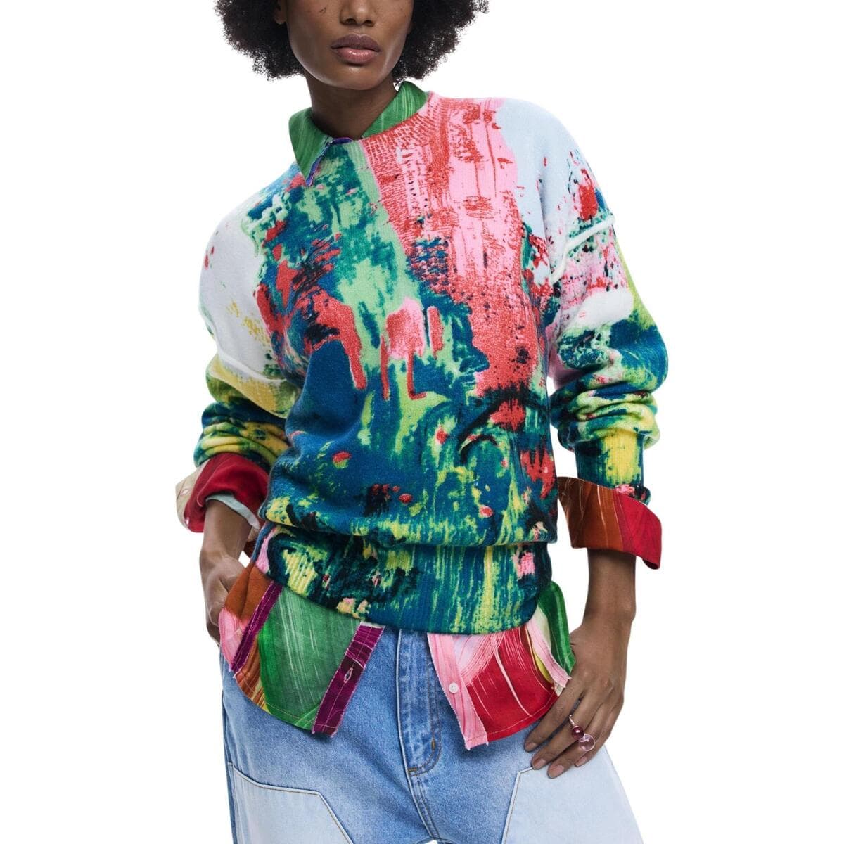 Women's Sweaters Desigual Red