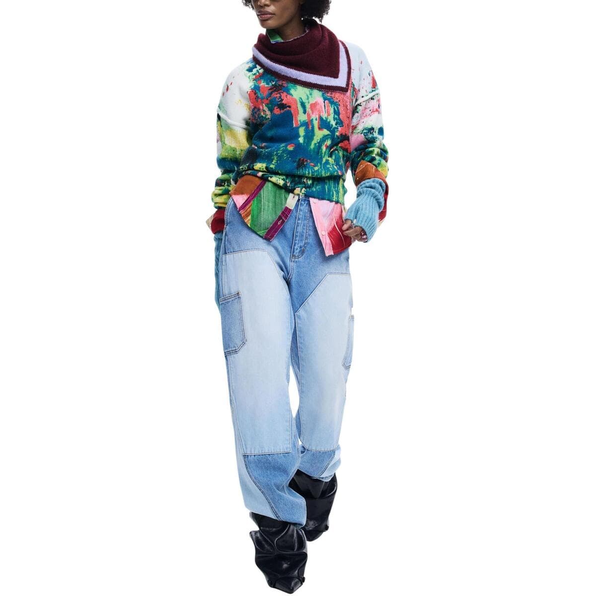 Women's Sweaters Desigual Red