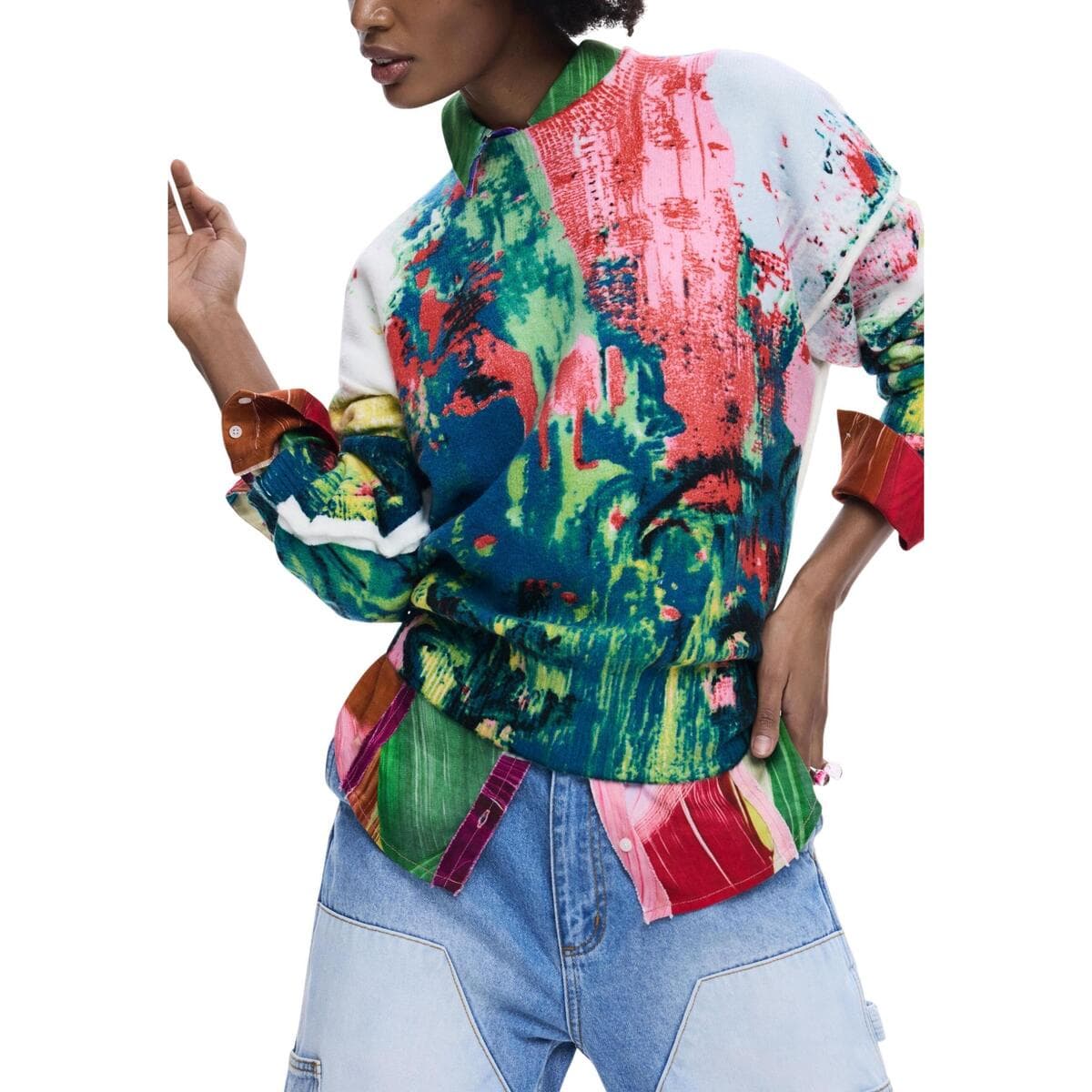 Women's Sweaters Desigual Red