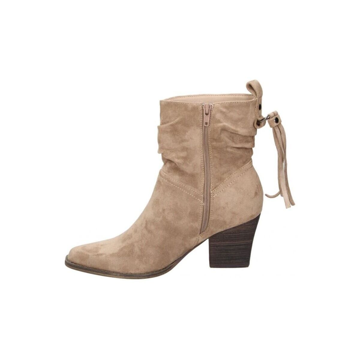 Women's Ankle Boots Buonarotti Beige