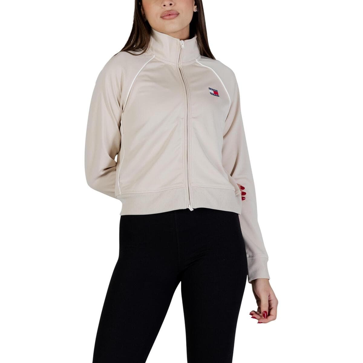 Women's Sports T-Shirts Tommy Hilfiger Beige