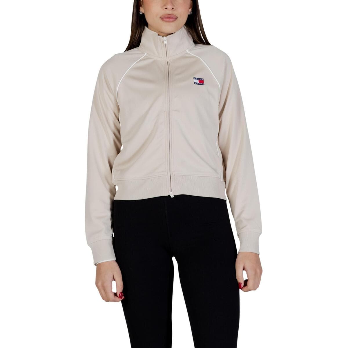 Women's Sports T-Shirts Tommy Hilfiger Beige