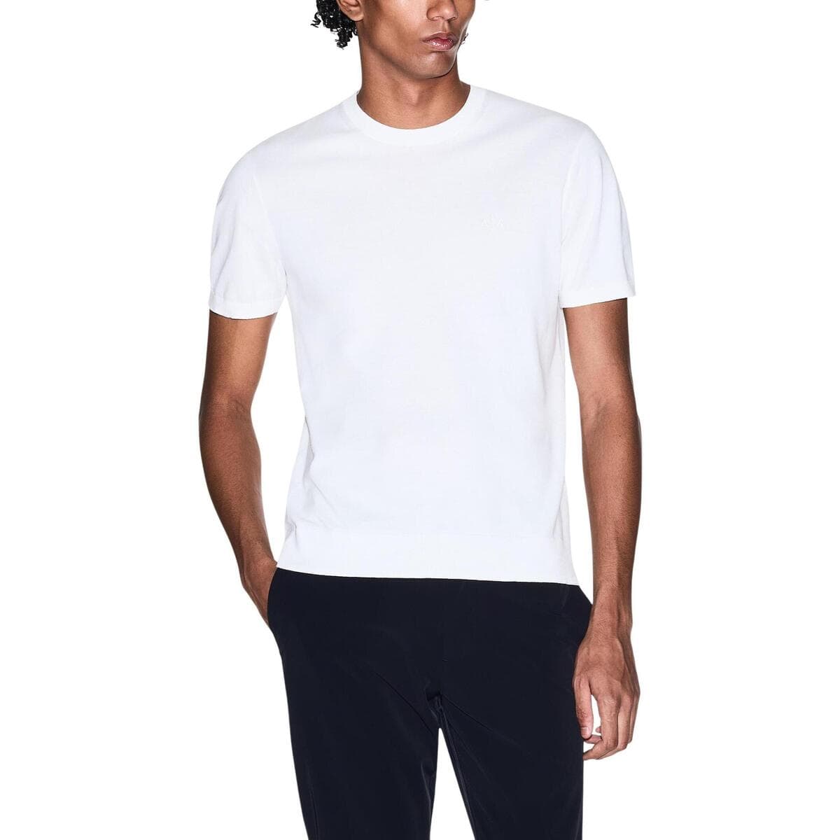 Men's T-Shirts EAX White
