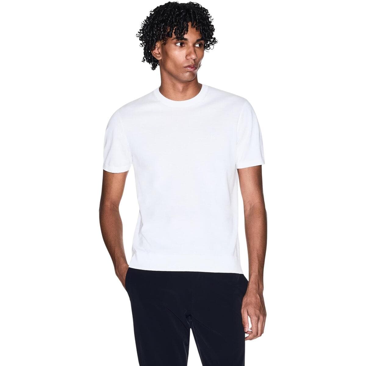 Men's T-Shirts EAX White