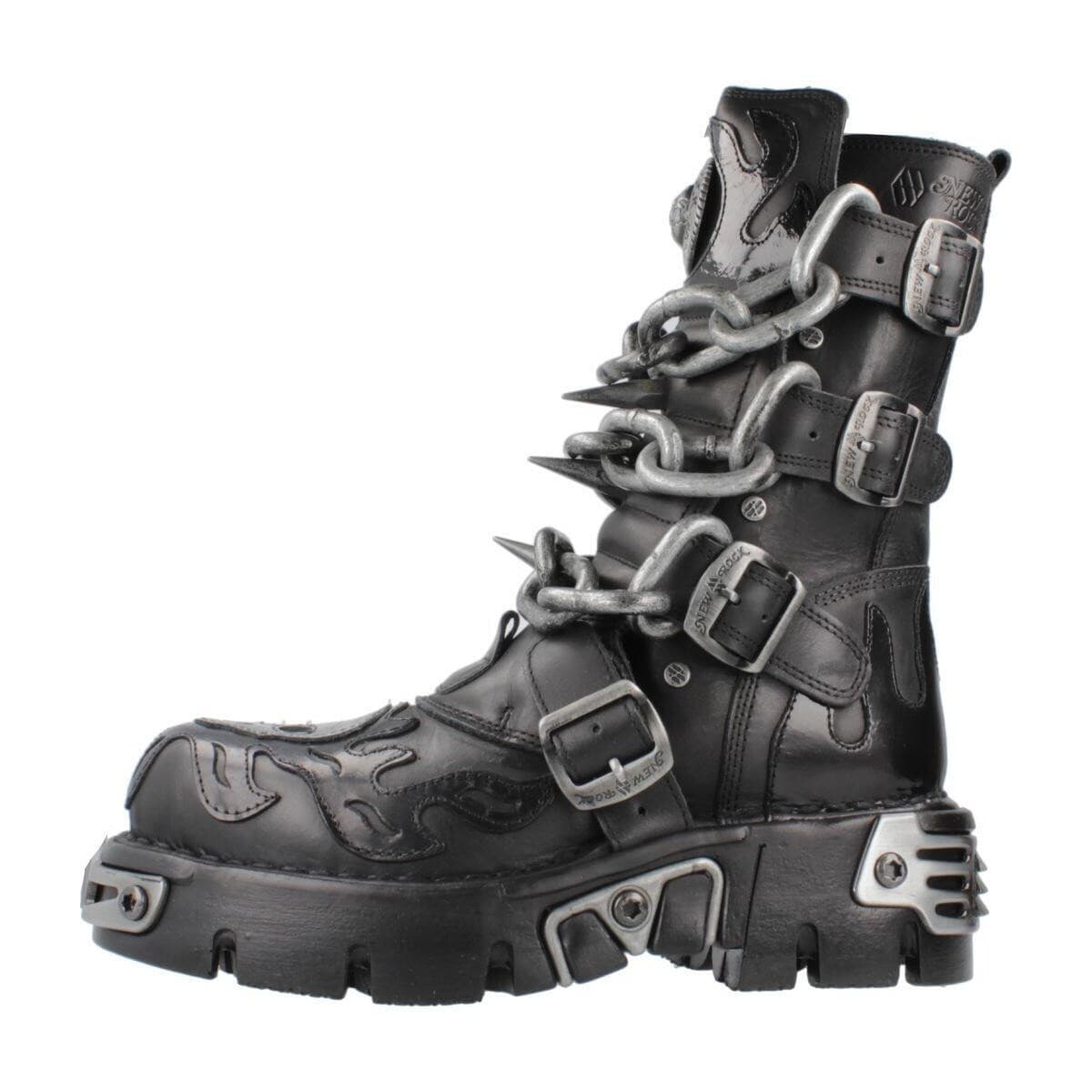 Women's Ankle Boots New Rock Black