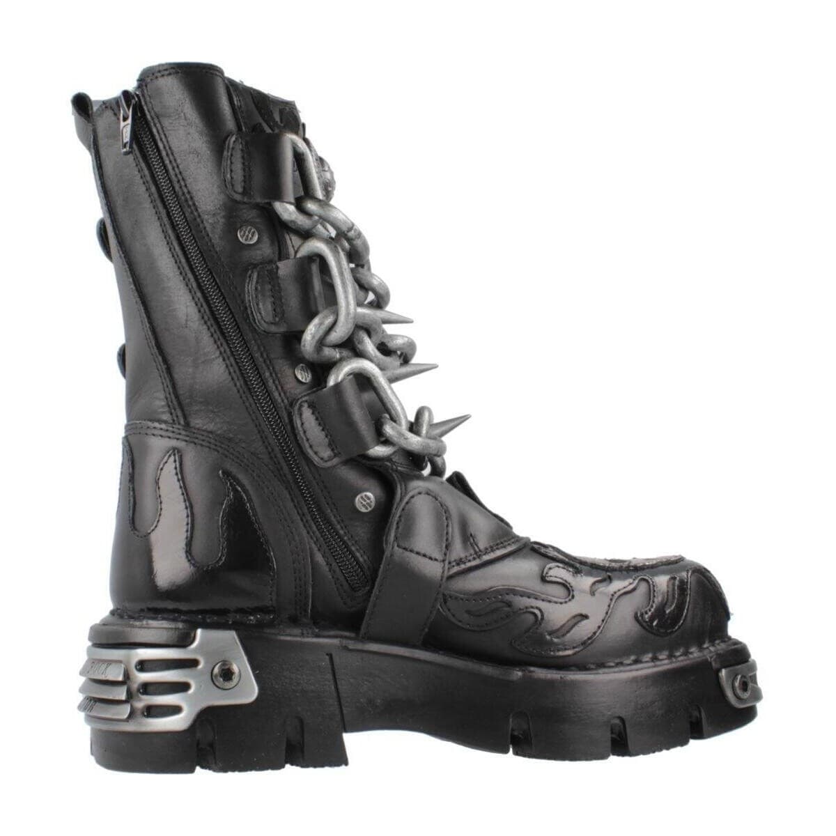 Women's Ankle Boots New Rock Black