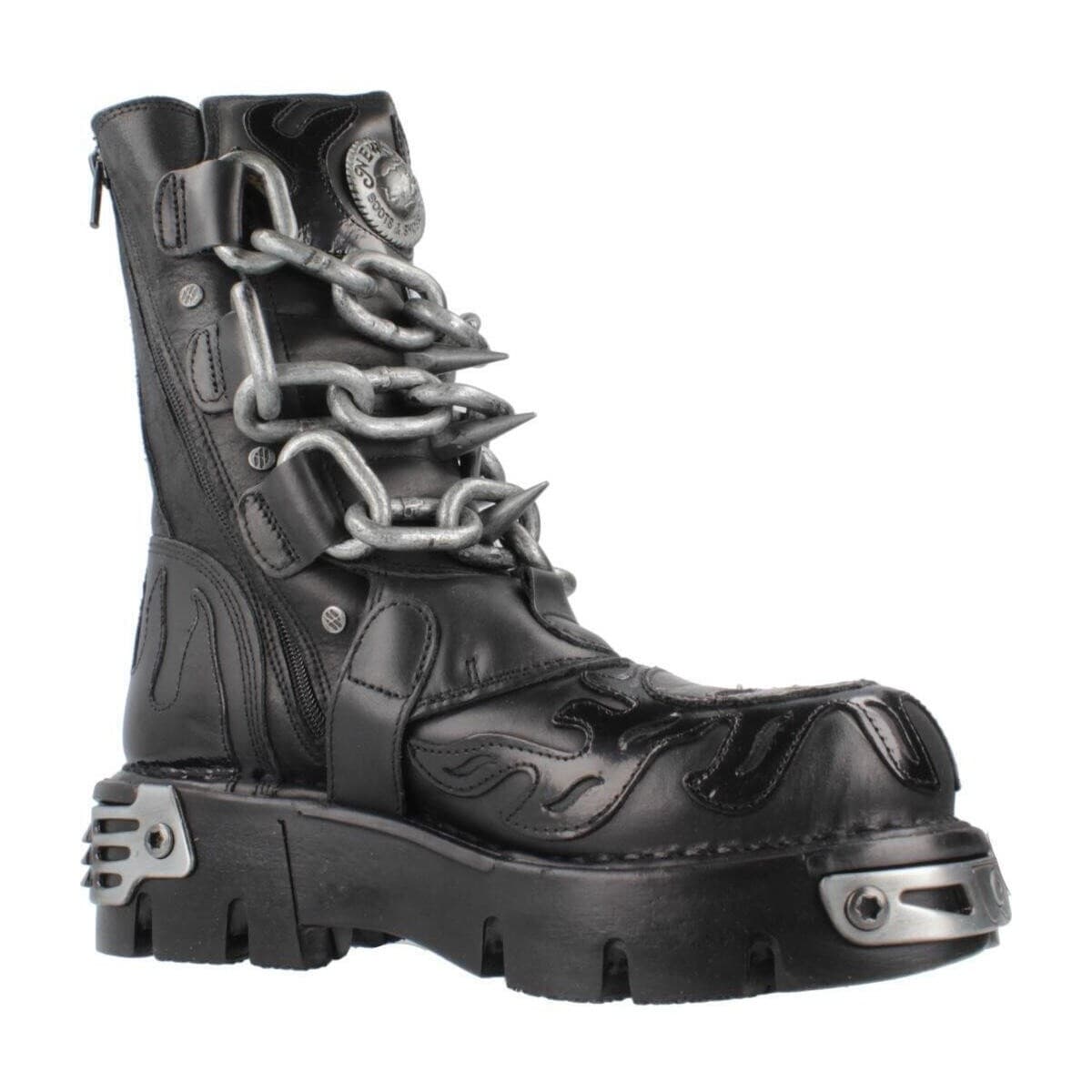 Women's Ankle Boots New Rock Black