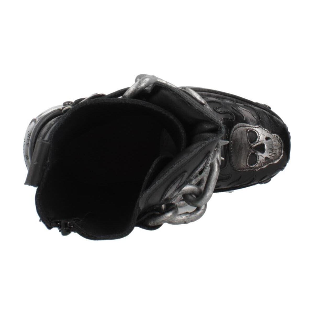 Women's Ankle Boots New Rock Black