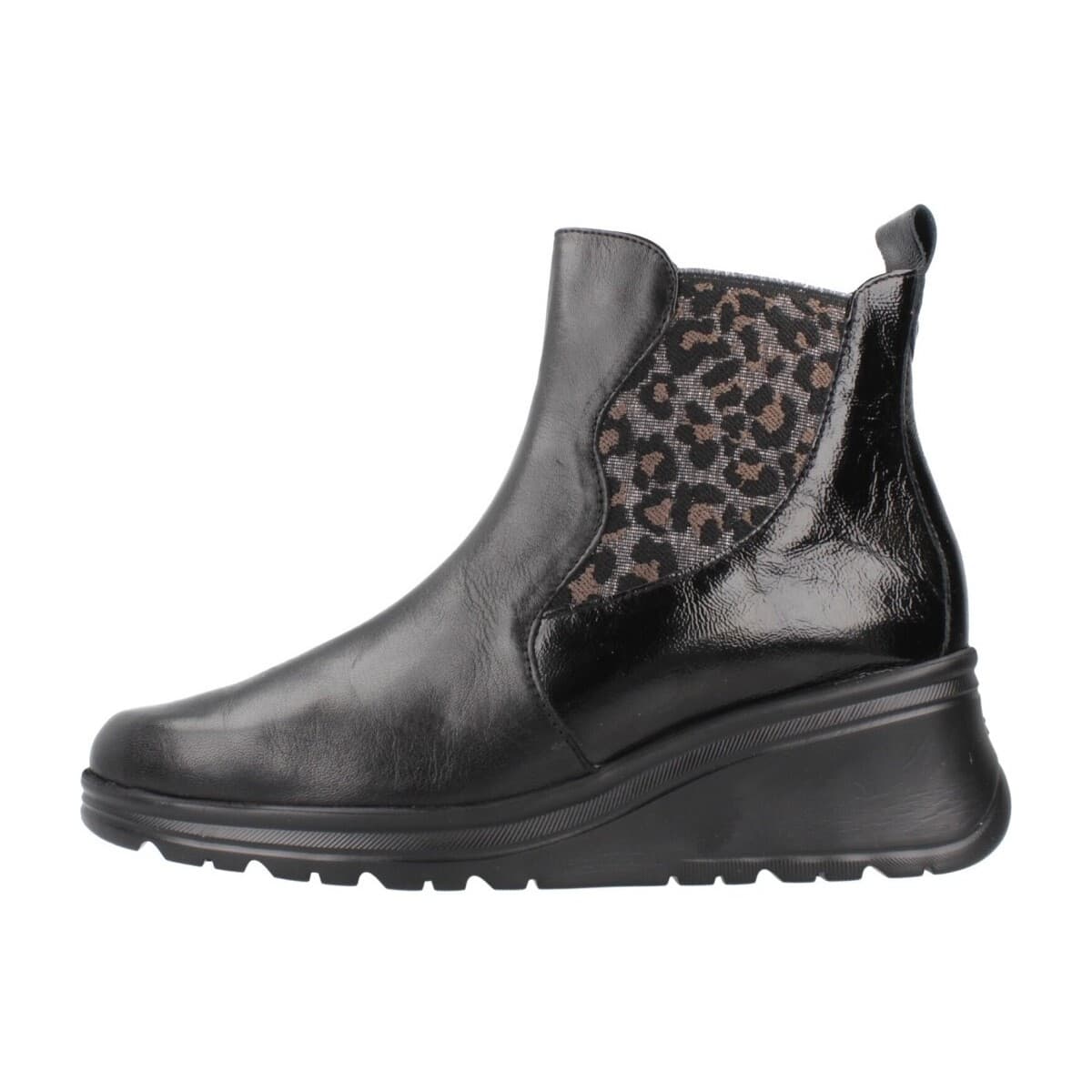 Women's Ankle Boots 24 Hrs Black