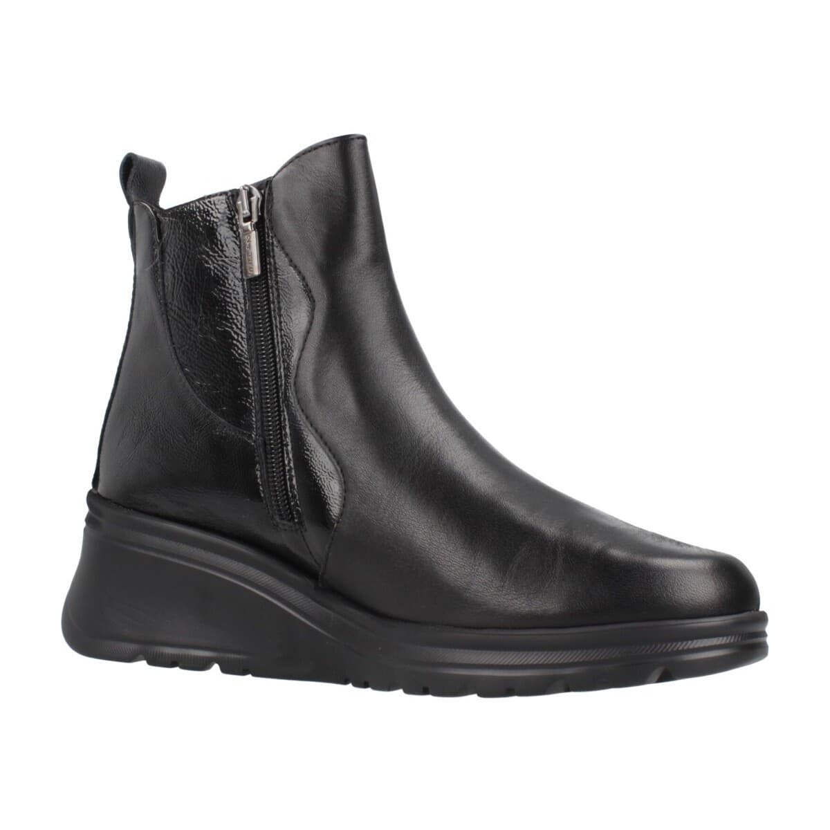 Women's Ankle Boots 24 Hrs Black