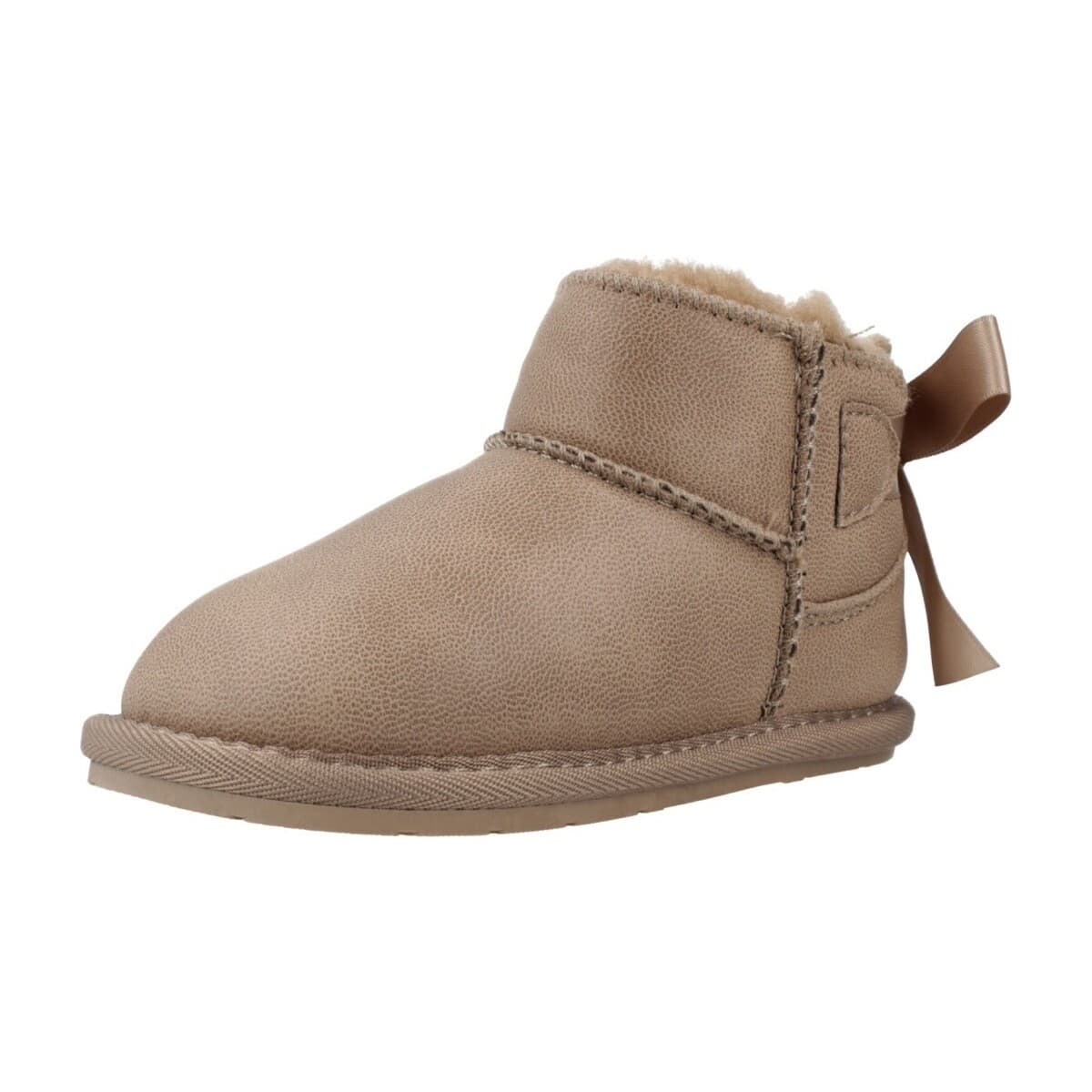 Girls' Ankle Boots Tecnobaby Beige