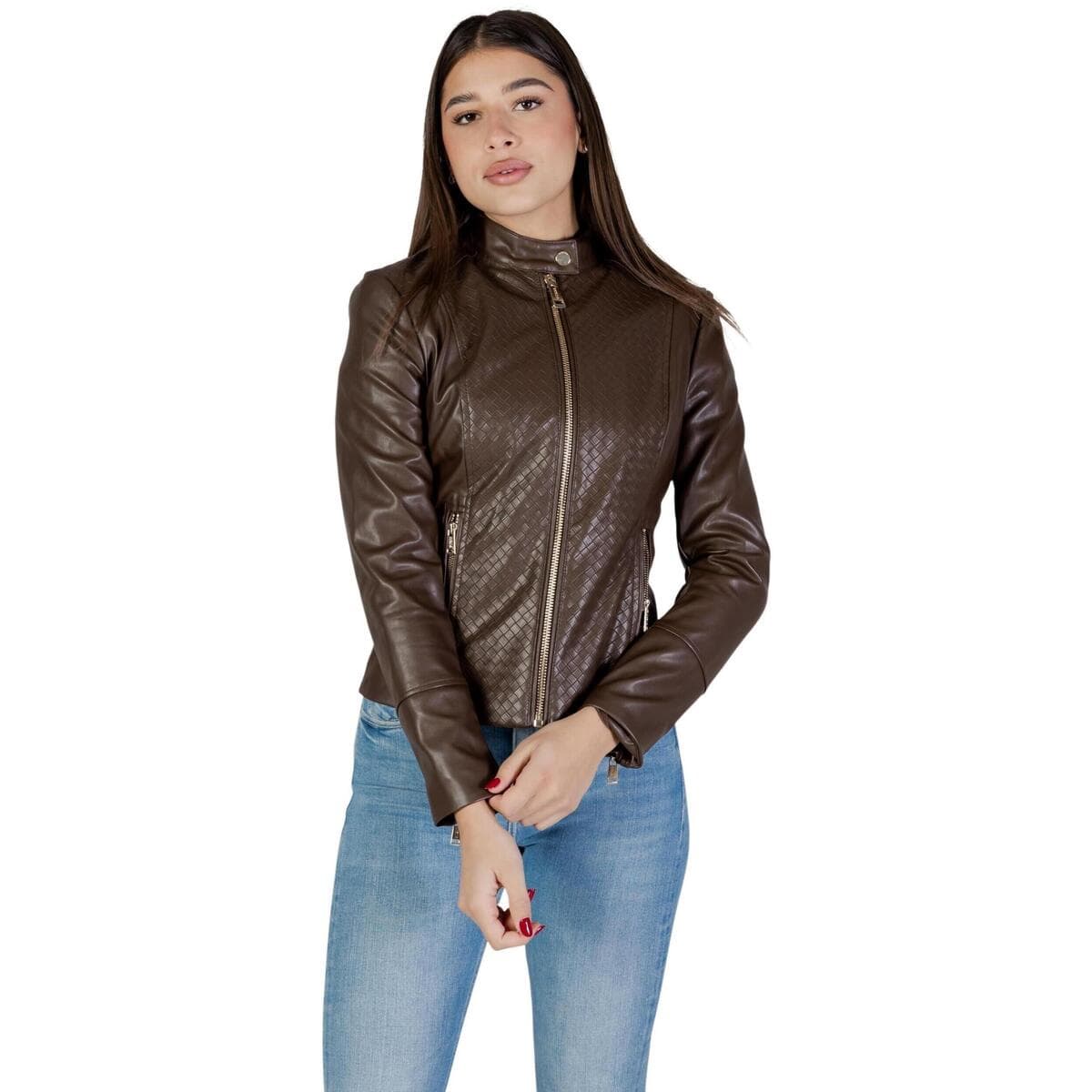 Women's Jackets Guess Brown
