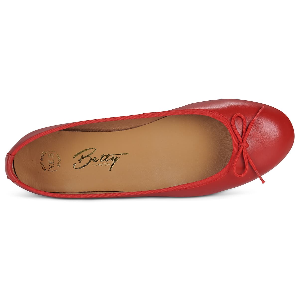 Women's Ballet Flats Betty London Red