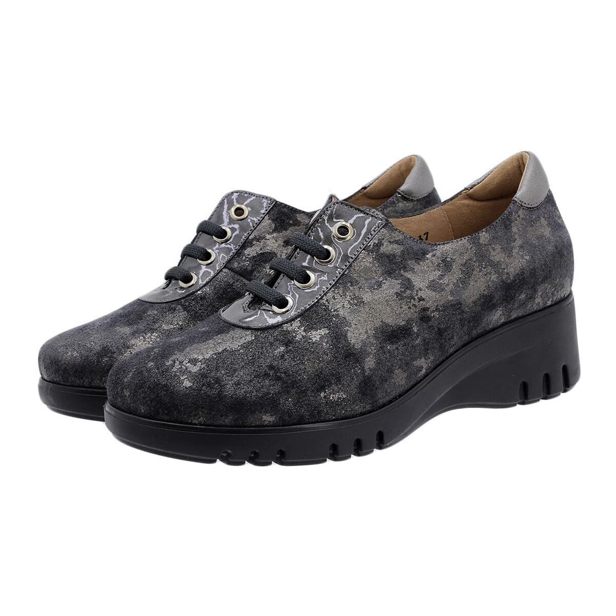 Women's Derby Shoes Piesanto Gray