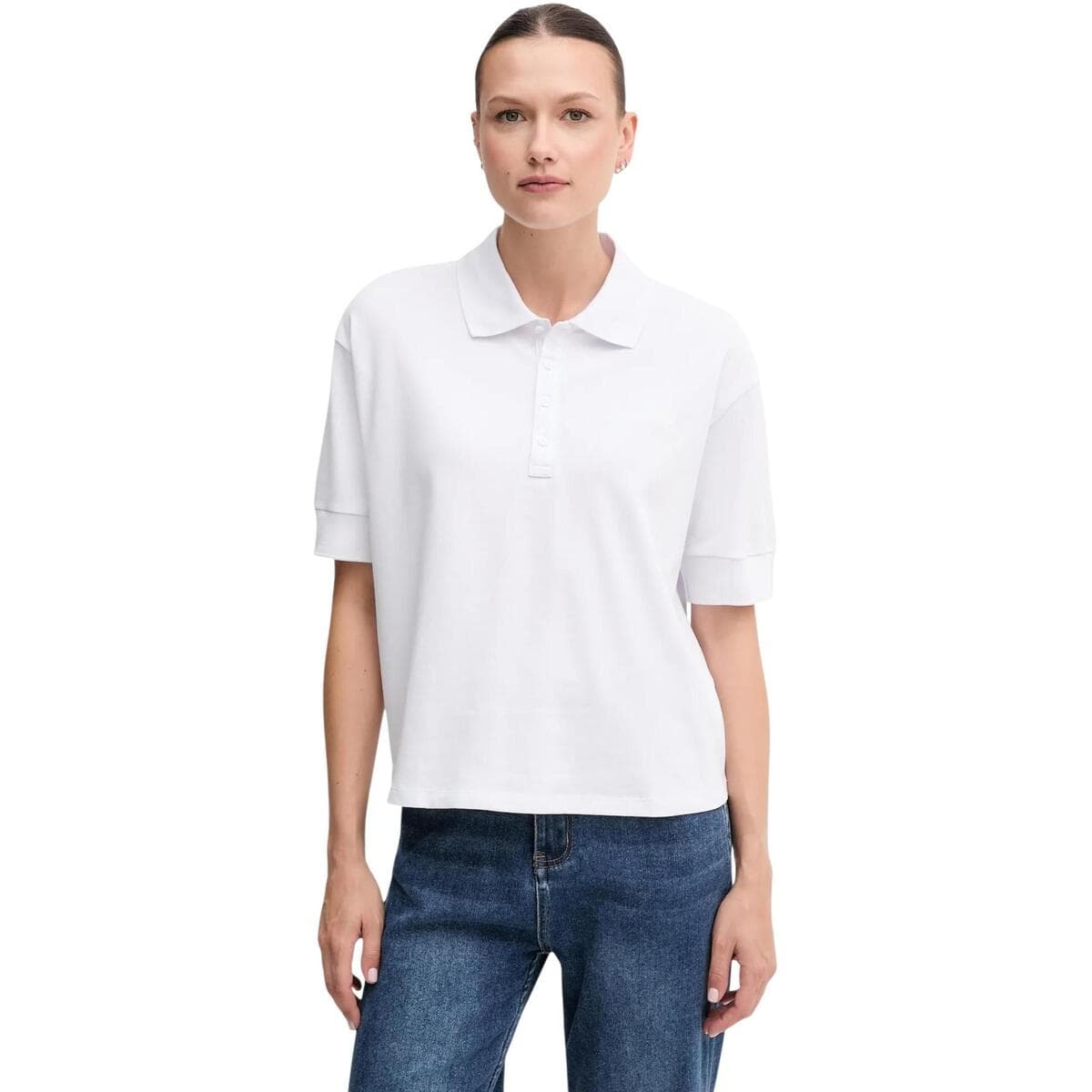 Women's T-Shirts EAX White