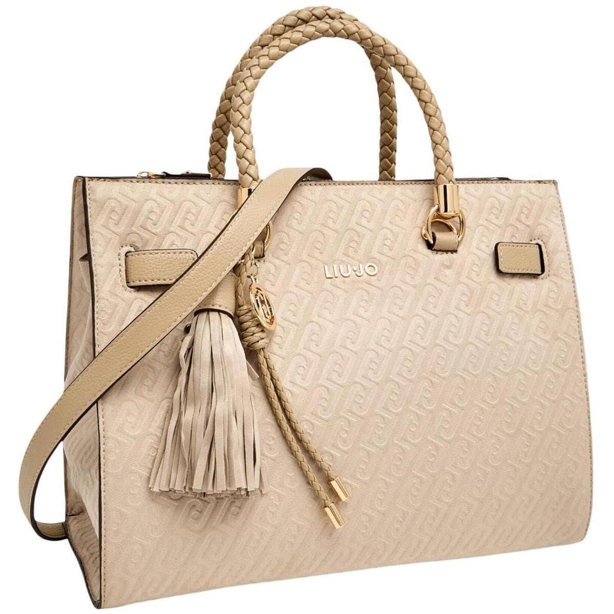 Women's Shoulder Bags Liu Jo Beige
