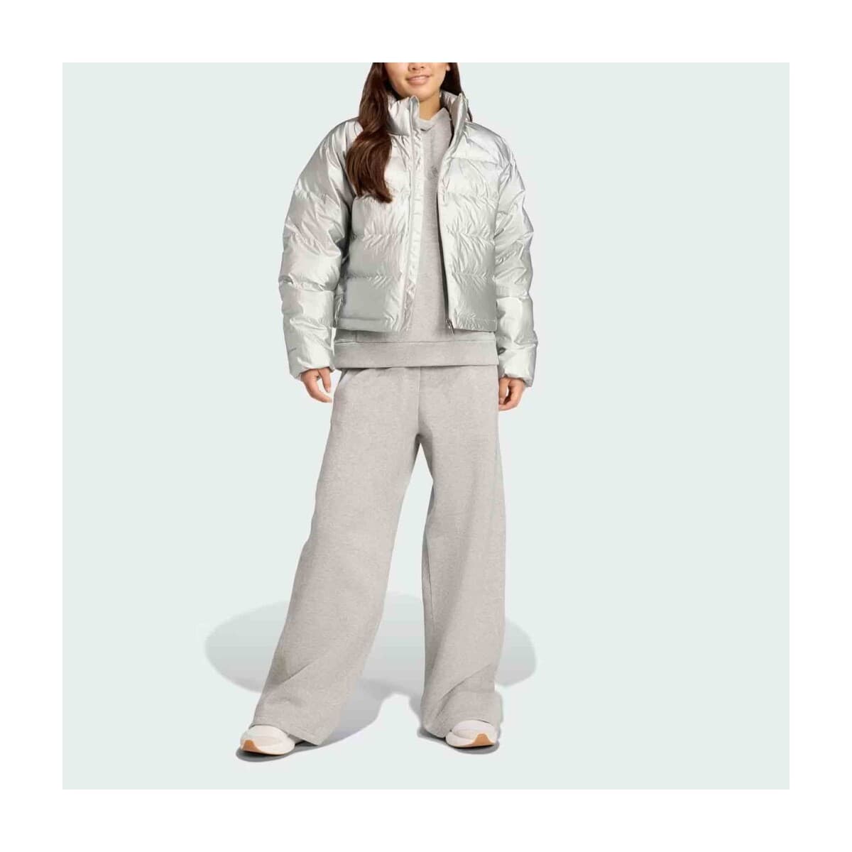 Women's Jackets adidas Silver