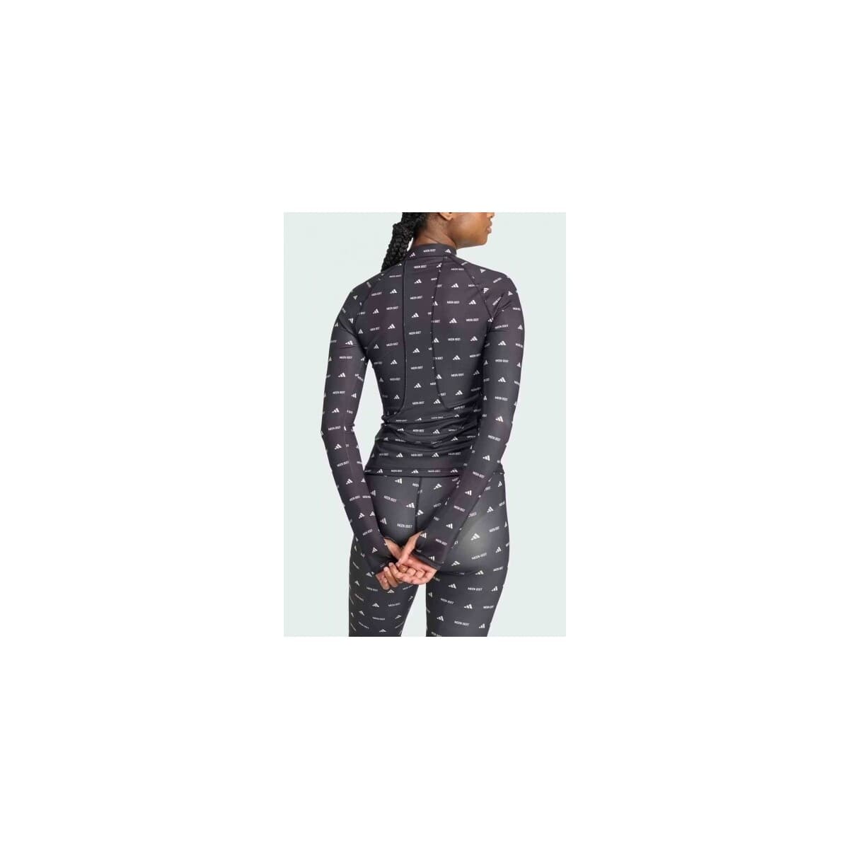 Women's T-Shirts adidas Black