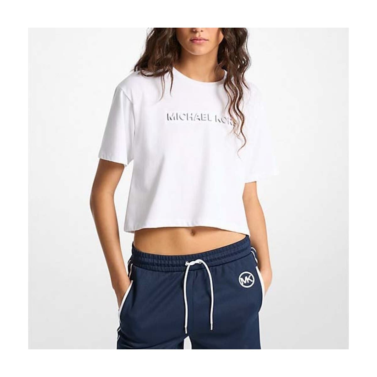 T-shirt με κοντά μανίκια MICHAEL Michael Kors Camisetas Mujer Modèle Mr651z797j