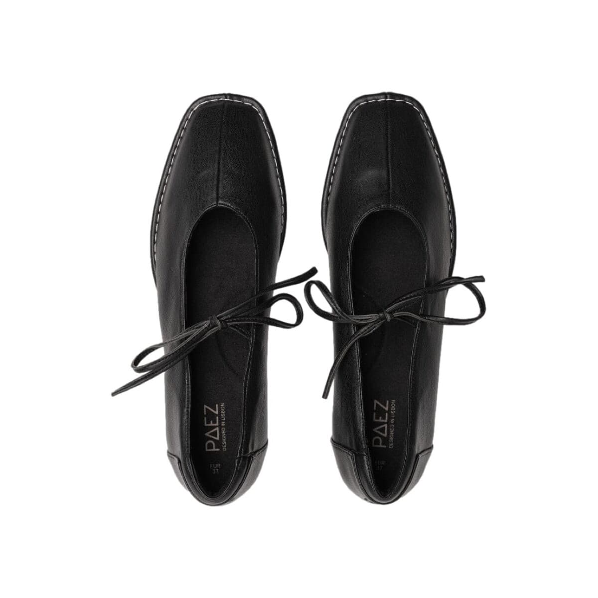 Women's Ballet Flats Paez Black