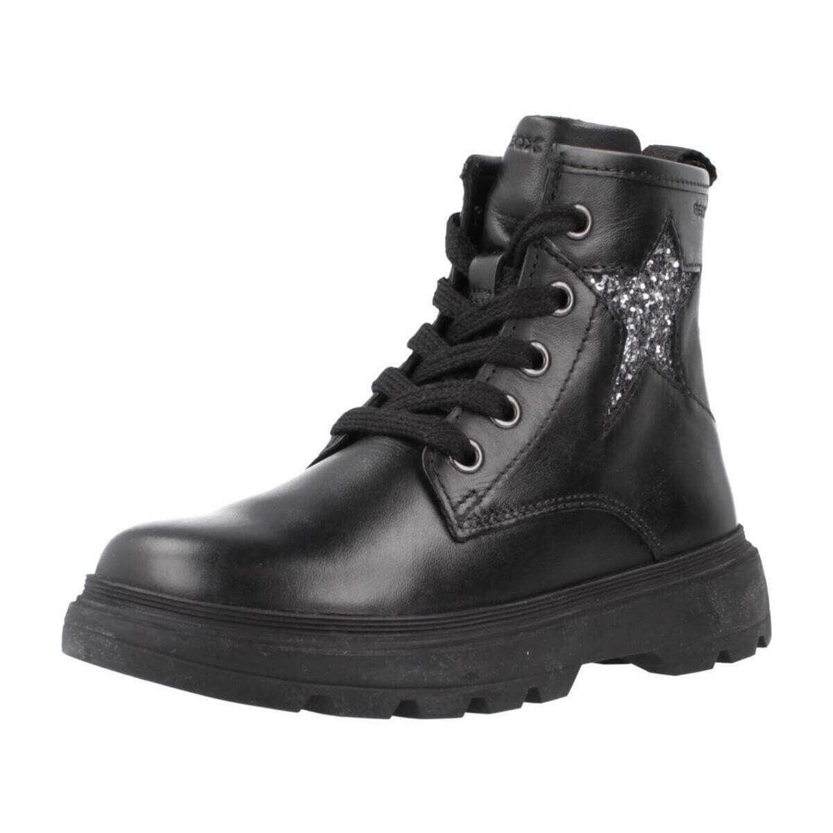 Girls' Ankle Boots Geox Black