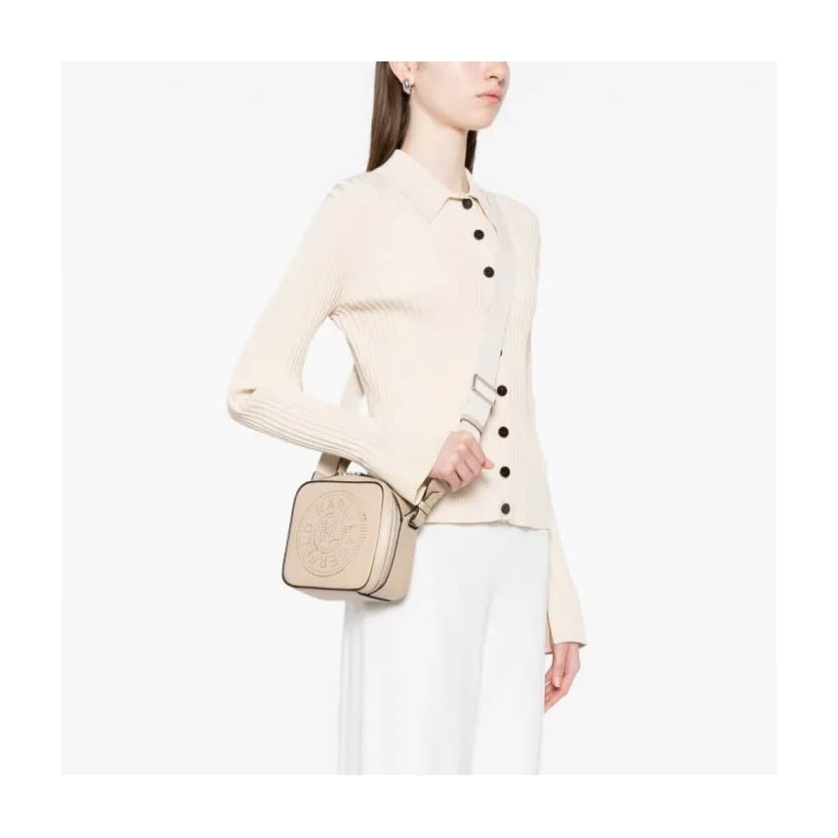 Women's Shoulder Bags Karl Lagerfeld Beige