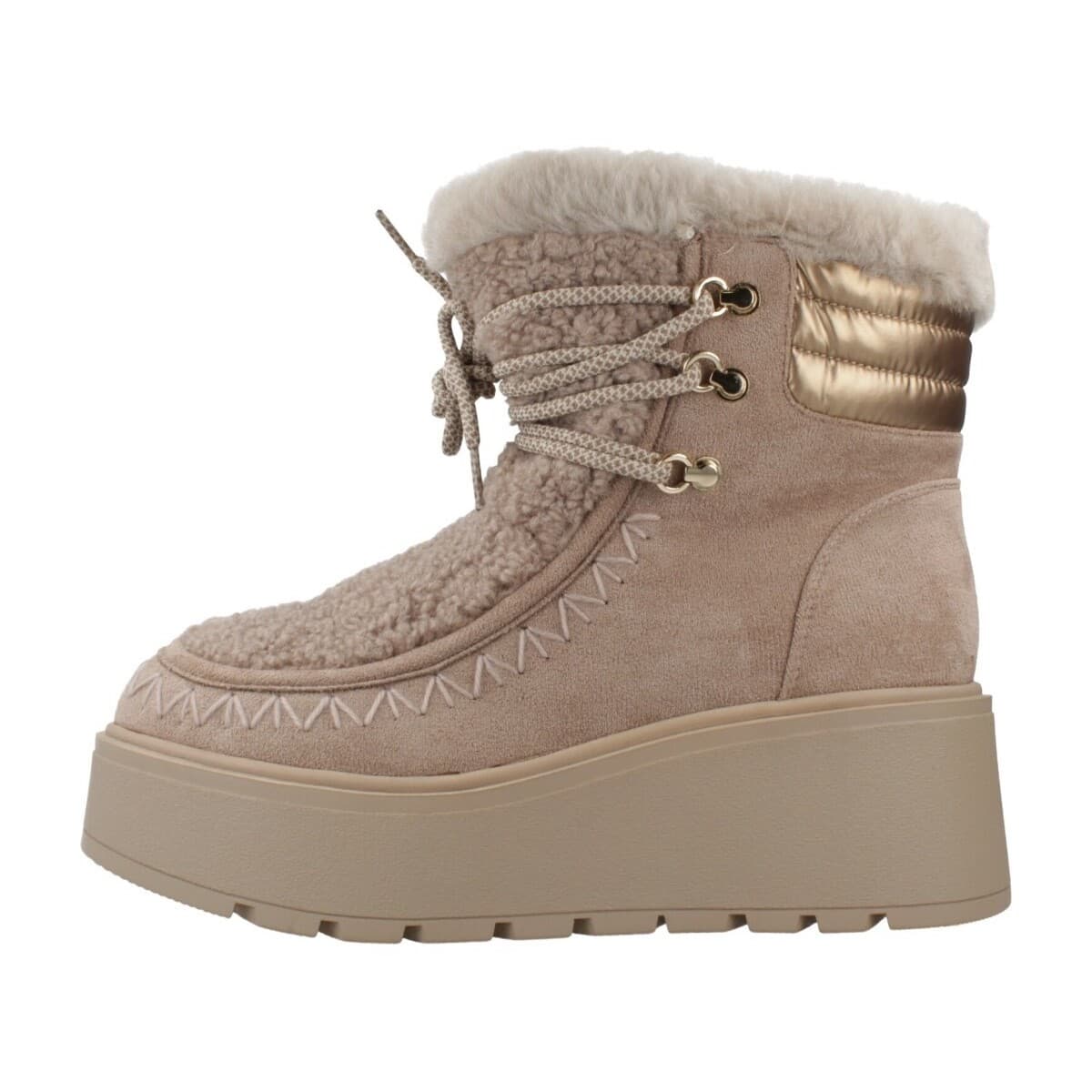 Women's Boots Exé Shoes Beige