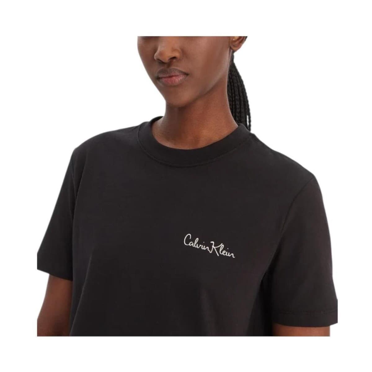 Women's T-Shirts Calvin Klein Black