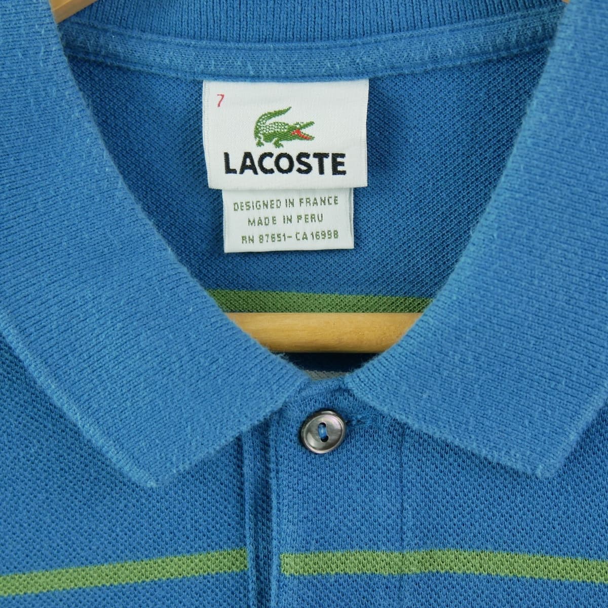 Men's Polo Shirts Lacoste Blue
