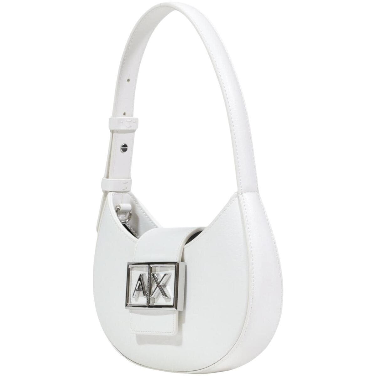 Women's Shoulder Bags EAX White