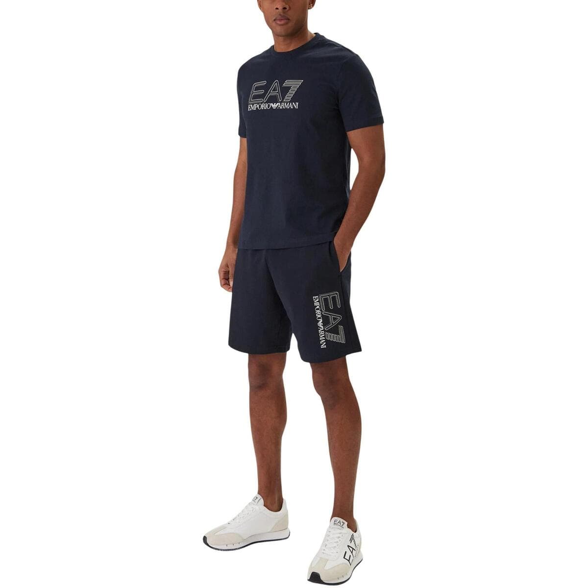 Men's Shorts EA7 Blue