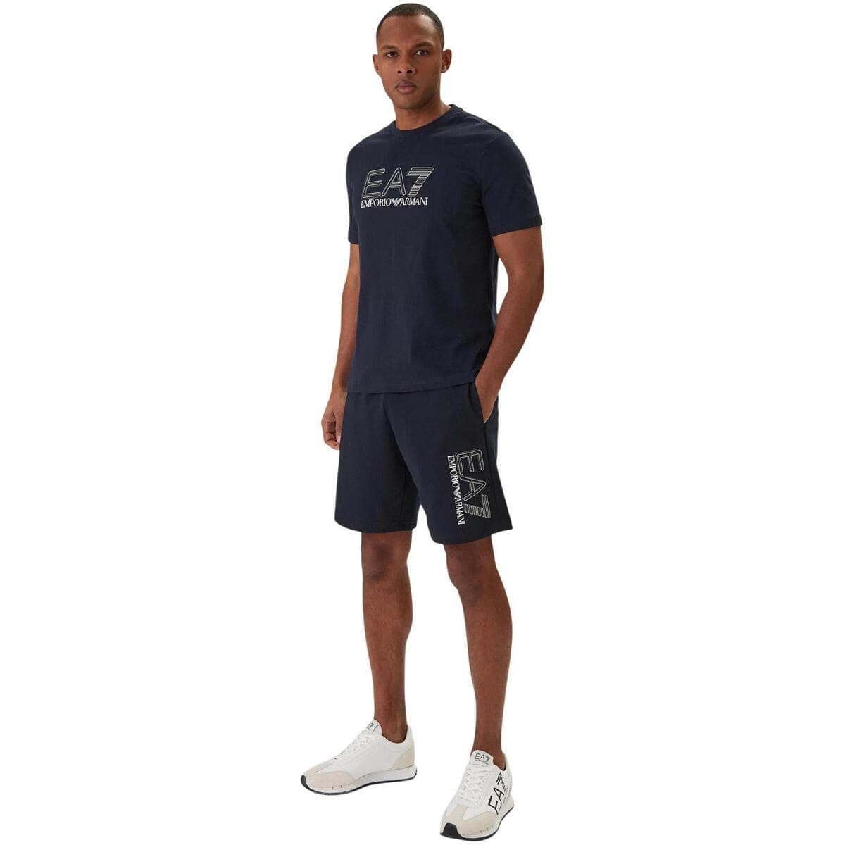 Men's Shorts EA7 Blue