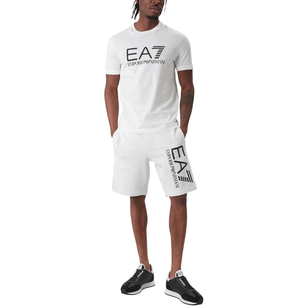 Men's Shorts EA7 White