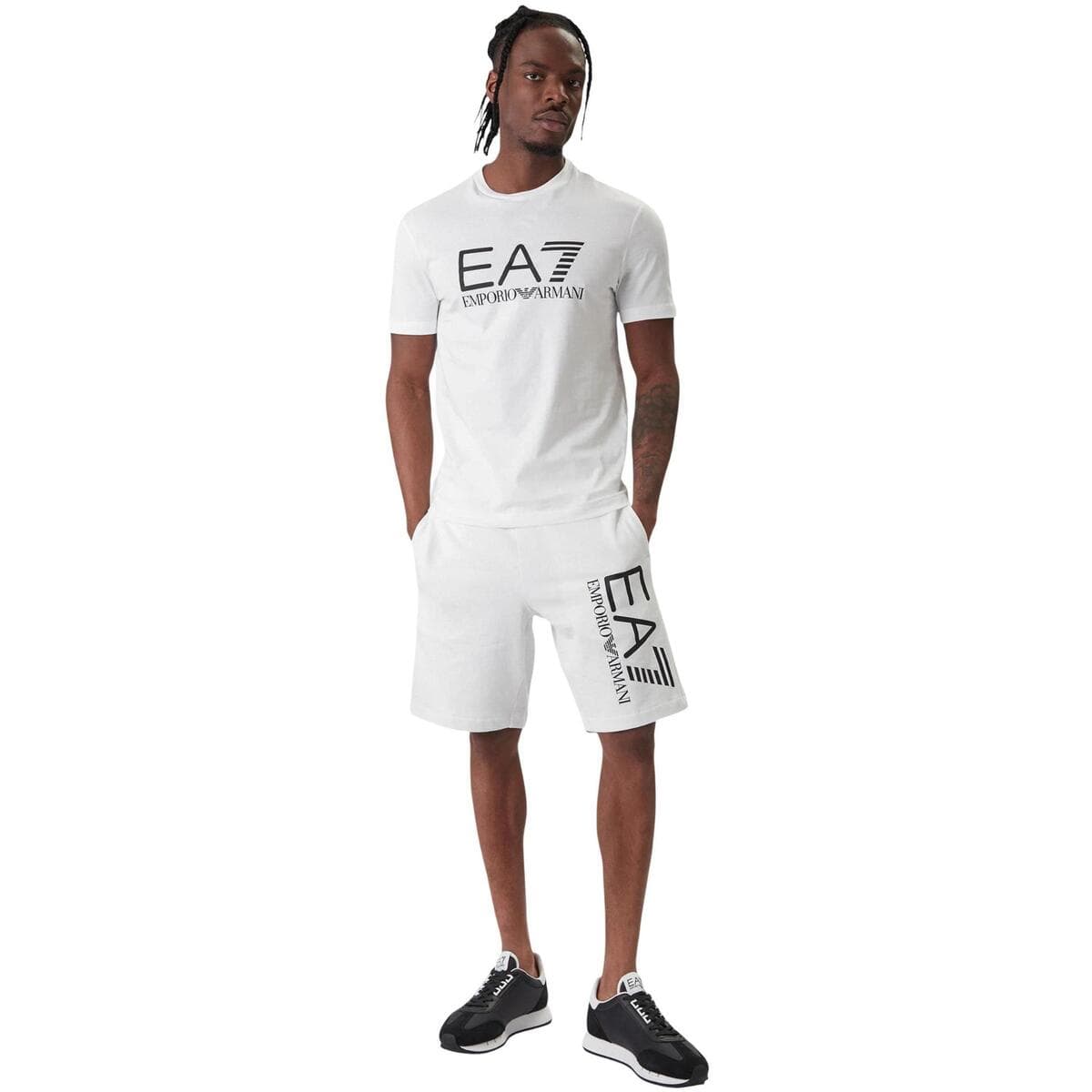 Men's Shorts EA7 White