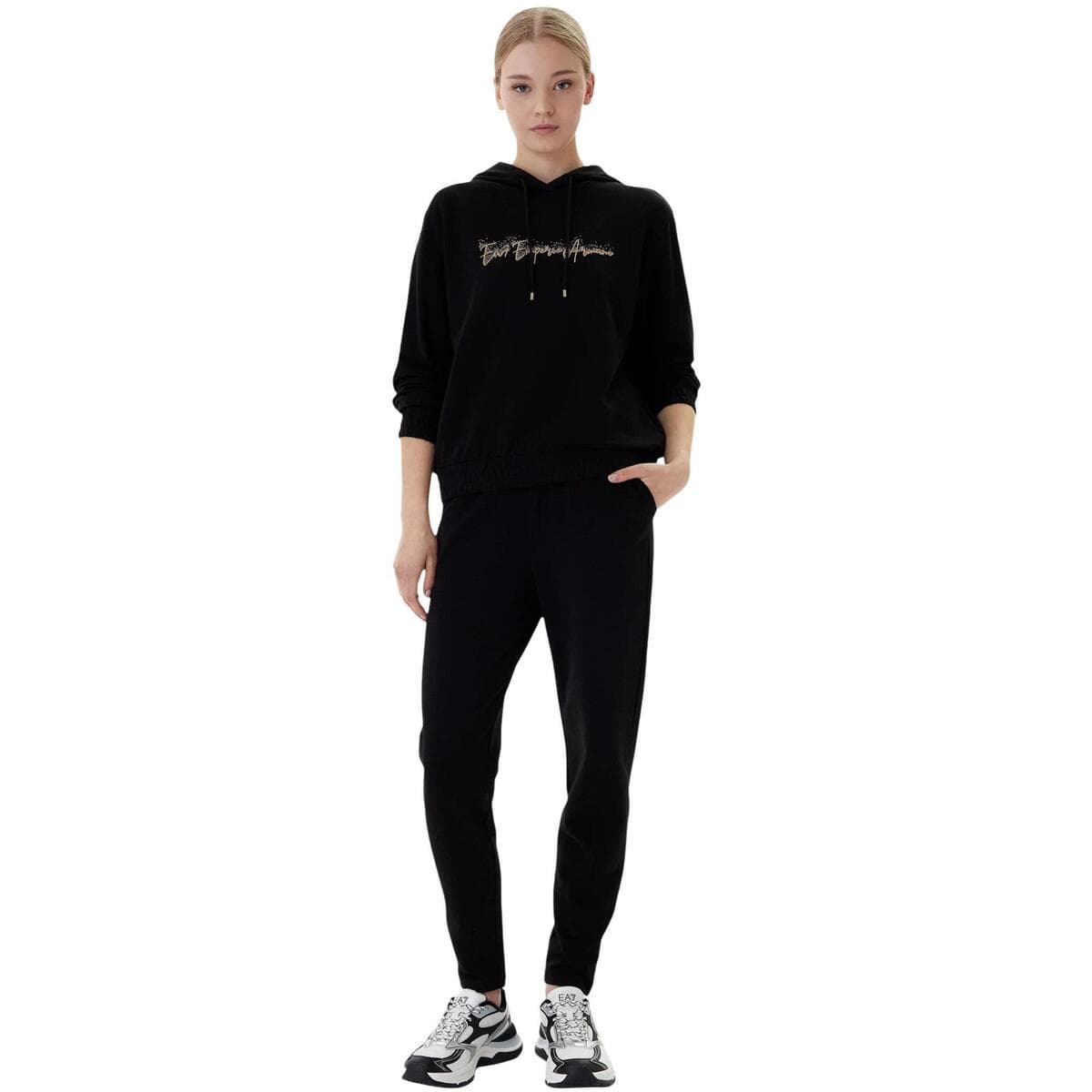 Women's Tracksuits EA7 Black