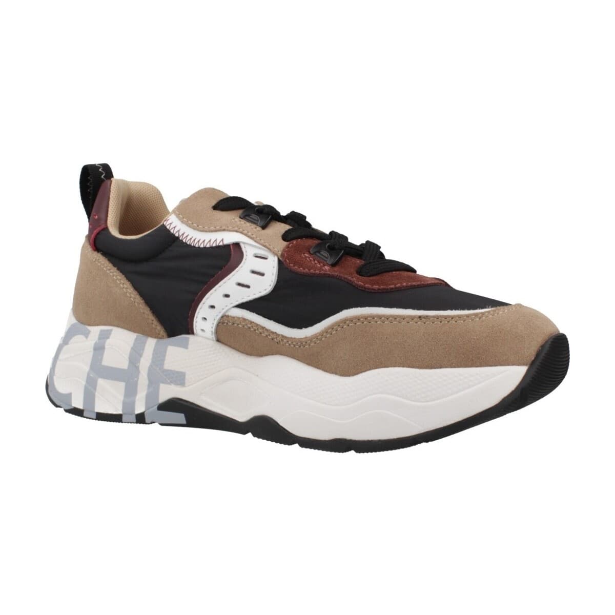 Women's Sneakers Voile Blanche Brown