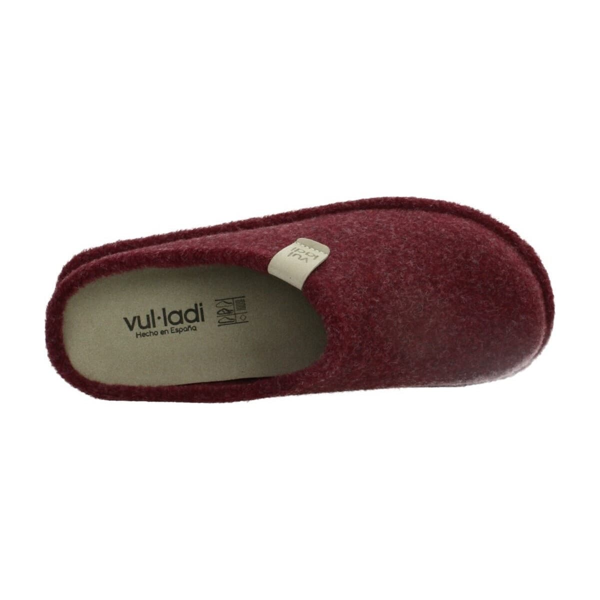 Women's House Slippers Vulladi Bordeaux