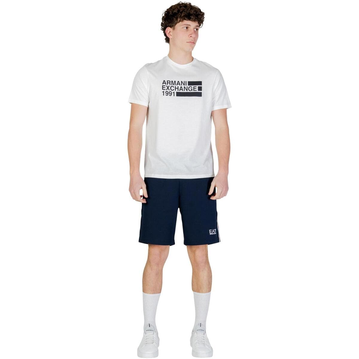 Men's Shorts EA7 Blue