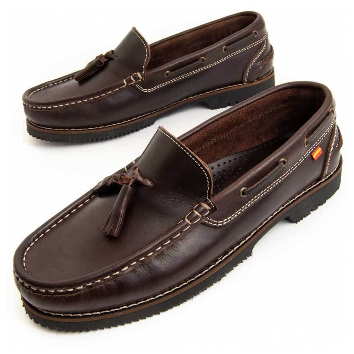 Boys' Loafers Purapiel Brown